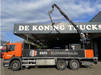 Crane truck Scania P 320 6X2 2009 kennis 14R loopkraan !!! P 320: picture 1