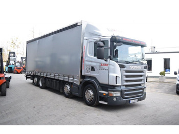 Curtainsider truck Scania R400 8x4 - MAX LADUNG: 18 805 kg: picture 1