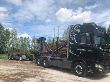Log truck SCANIA S 650