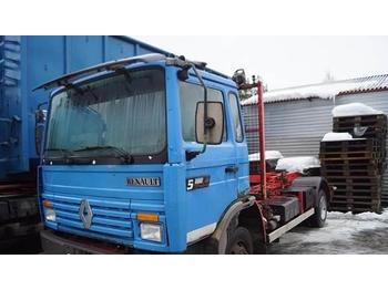 Renault 7,5 tonner krokløft  - Skip loader truck