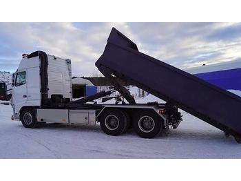 Volvo 750 6x4 krokløft m/mye utstyr  - Skip loader truck