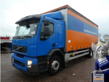Curtainsider truck Volvo FE 260.18 SLEEPCAB: picture 1