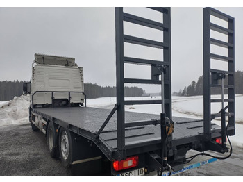 Dropside/ Flatbed truck Volvo FM13 6x2 UUSI koneenkuljetuslava, vetovarustus: picture 4