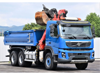 Tipper, Crane truck Volvo FMX 370: picture 4