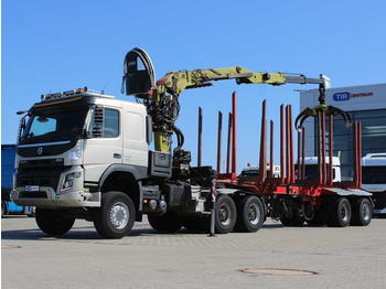 Log truck VOLVO FMX 500