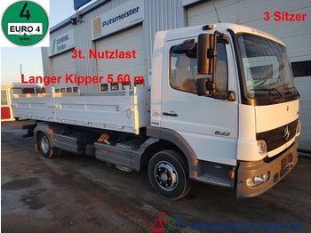 Mercedes-Benz 822 ATEGO 3 S-Kipper 5.60m Nutzlast 3t. 3 Sitzer - Tipper van