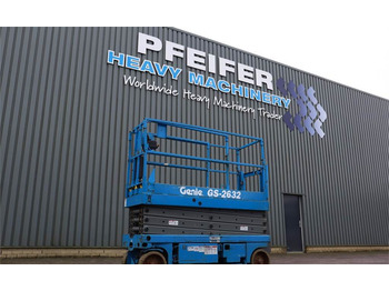 Genie GS2632 Electric, Working Height 10m, 227kg Capacit  - Scissor lift: picture 1