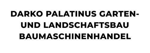 Darko Palatinus Garten- und Landschaftsbau  Baumaschinenhandel