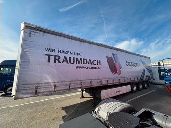Curtainsider semi-trailer Krone SD Plane + Mitnahmestapler: picture 3