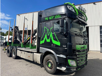 Log truck DAF XF 530