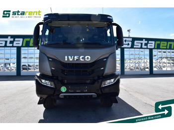 Tipper Iveco T-Way 510 8x4 Meiler 3 Seitenkipper Navi Drehlicht: picture 2