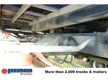 Tipper body 3-S-Kippbrücke, Alu Pendelbordwände und abklappbar, 13 cbm: picture 2