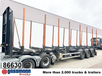 Log semi-trailer