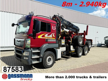 Log truck MAN TGS 26.540
