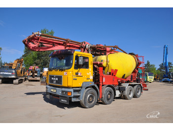 Concrete mixer truck MAN 32.403