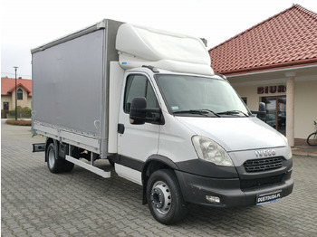 Curtain side van Iveco Daily 70C17 Firana Tył Drzwi Zadbany w Pełni Sprawny Super Stan: picture 3