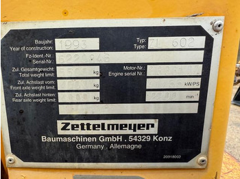 Wheel loader Zettelmeyer ZL 602: picture 5