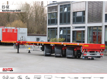 Dropside/ Flatbed semi-trailer FAYMONVILLE