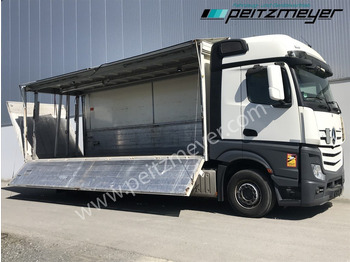 Beverage truck MERCEDES-BENZ Actros 2545 LL Böse Schwenkwand + 2,5 t. LBW BÄR: picture 2