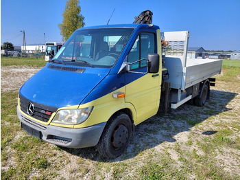 Flatbed van MERCEDES – BENZ SPRINTER 616CDI HIAB 027-2 Crane 10.2004: picture 2