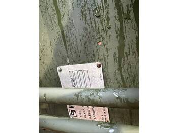 Loader crane for Truck Hiab AS 2500 Uitschuif mast voor zend mast/antenne: picture 3