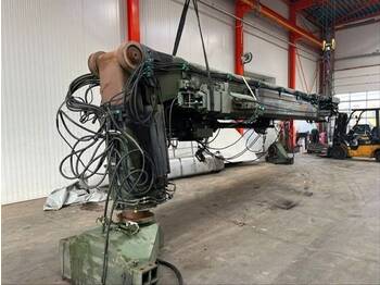 Loader crane for Truck Hiab AS 2500 Uitschuif mast voor zend mast/antenne: picture 4