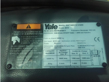 Diesel forklift Yale GDP160EC12: picture 4
