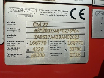 O.ME.P.S Silo Auflieger 27 m³ 3 Achs leasing O.ME.P.S Silo Auflieger 27 m³ 3 Achs: picture 2 O.ME.P.S Silo Auflieger 27 m³ 3 Achs leasing O.ME.P.S Silo Auflieger 27 m³ 3 Achs: picture 2