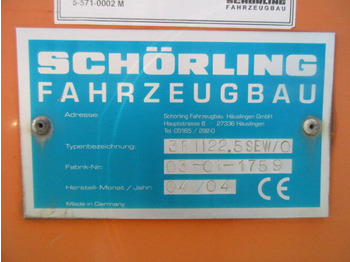 Garbage truck for transportation of garbage Mercedes-Benz Econic 2628L/NLA6x2/4 Econic 2628L 6x2-4 Schörling 3R11 22.5, Terberg Schüttung: picture 2