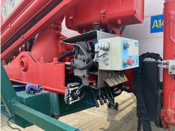 Dropside/ Flatbed semi-trailer SCHELLING 504 H 22 SCHELLING 504 H 22 mit Kran Ferrari 708, 7m/t: picture 3