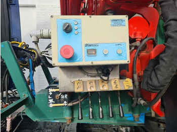 Dropside/ Flatbed semi-trailer SCHELLING 504 H 22 SCHELLING 504 H 22 mit Kran Ferrari 708, 7m/t: picture 5