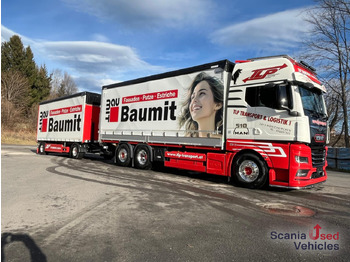 Curtainsider truck MAN TGX 26.510 6x2-4 LL Pritsche + Anhänger: picture 2 Curtainsider truck MAN TGX 26.510 6x2-4 LL Pritsche + Anhänger: picture 2