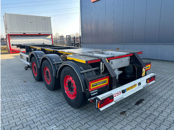 Container transporter/ Swap body semi-trailer Burg 20FT / 20FT SWAP ADR (EX/II, EX/III, FL, AT) Chassis, 3.690kg, SAF INTRADISC, 2x Liftaxle, NL-chassis, APK/ADR: 08-2025: picture 3