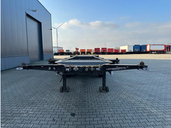 Container transporter/ Swap body semi-trailer Burg 20FT ADR (EX/II, EX/III, FL, AT), Leeggewicht: 3.690kg, SAF INTRADISC, 2x liftaxle, ALCOA, NL-Chassis: picture 5