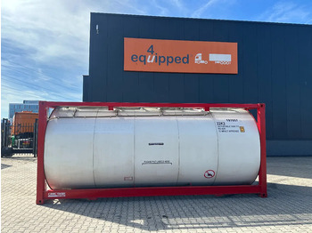 Storage tank for transportation of chemicals CIMC 20FT ISO, 25.080L/1-COMP/3 BAFFELS/4 covers, 5Y valid until 12/2026: picture 2