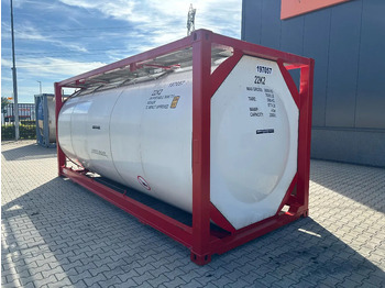 Storage tank for transportation of chemicals CIMC 20FT ISO, 25.080L/1-COMP/3 BAFFELS/4 covers, 5Y valid until 12/2026: picture 4