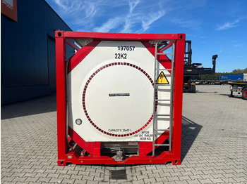 Storage tank for transportation of chemicals CIMC 20FT ISO, 25.080L/1-COMP/3 BAFFELS/4 covers, 5Y valid until 12/2026: picture 3