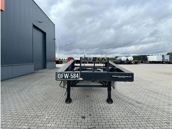 Container transporter/ Swap body semi-trailer Diversen Turbo's Hoet 20FT HC GOOSENECK ADR CHASSIS, BPW + DISC, ADR (FL, AT, OX), 2x available: picture 5