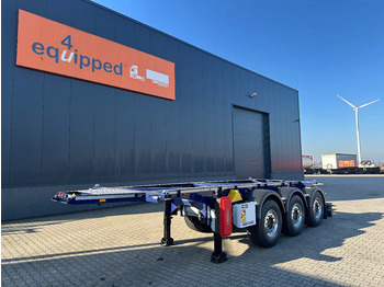Container transporter/ Swap body semi-trailer VAN HOOL 20'