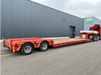 Low loader semi-trailer Faymonville 47.5T STBZ-2VA 8m +5m50 LOWBED - TIEFBETT / REMOVABLE NECK - ABNEHMBARE SCHWANENHALS - HYDR STEERING AXLES / LENKACHSEN - SAF: picture 3