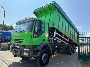 Tipper Iveco TRAKKER 310 6x4 STEEL TIPPER / KIPPER 35m³ - MANUAL ZF - BIG AXLES / HUB REDUCTION - STEEL SPRING / BLATT / LAMES: picture 3