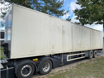 Closed box semi-trailer