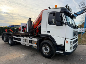Hook lift truck, Crane truck Volvo FM 400 6x2 HOOKLIFT + CRANE PALFINGER PK 15500 B (2x) - 5/6 F - MANUAL - EURO 4 - BE TRUCK: picture 3 Hook lift truck, Crane truck Volvo FM 400 6x2 HOOKLIFT + CRANE PALFINGER PK 15500 B (2x) - 5/6 F - MANUAL - EURO 4 - BE TRUCK: picture 3