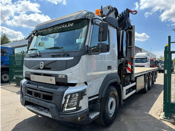 Crane truck Volvo FMX 330 8x4 TRIDEM + CRANE EFFER 265 / 6S - PLATFORM 7m50 - EURO 6 - RADIO - *473.000km* - TÜV 05/2026 - BE TRUCK: picture 4 Crane truck Volvo FMX 330 8x4 TRIDEM + CRANE EFFER 265 / 6S - PLATFORM 7m50 - EURO 6 - RADIO - *473.000km* - TÜV 05/2026 - BE TRUCK: picture 4