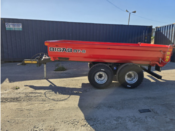 Farm tipping trailer/ Dumper BIGAB BT-8 HARDOX: picture 4