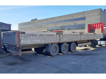 Dropside/ Flatbed semi-trailer KRONE SD