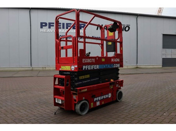 Scissor lift Magni ES0807E Available Directly From Stock, Electric, 7: picture 3
