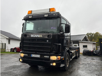 Hook lift truck SCANIA 124G 420