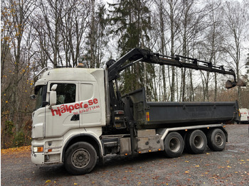Crane truck SCANIA R 480