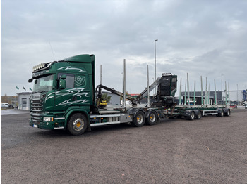 Log truck SCANIA R 580